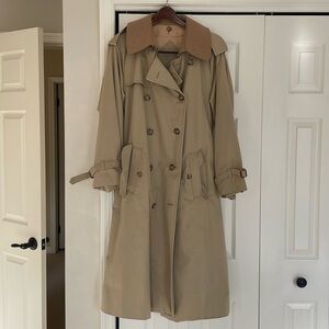 Vintage Trench Coat-Wool/Cotton